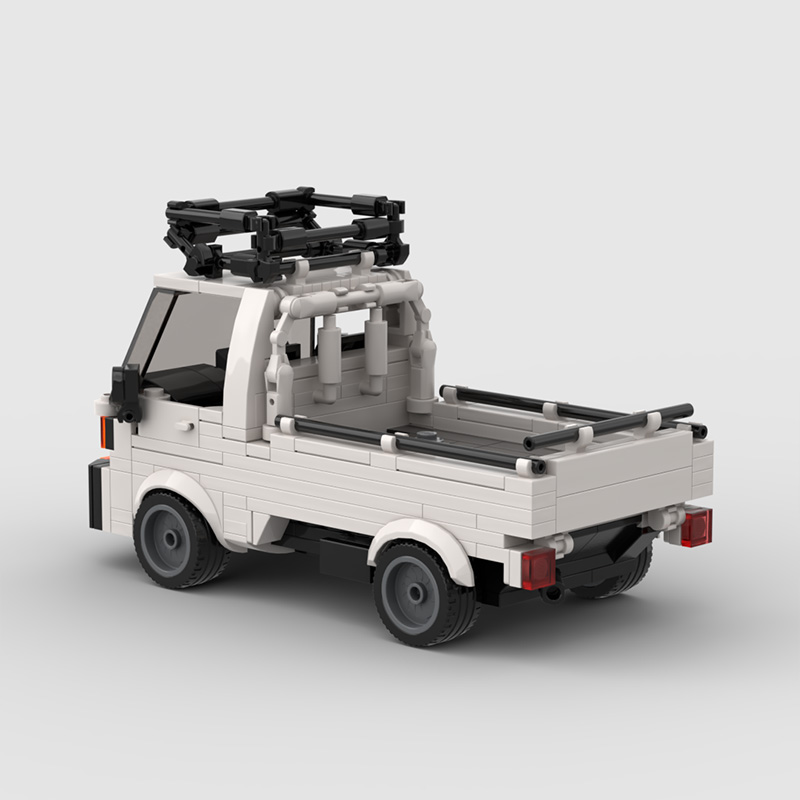 Building Blocks Suitable For Grid Leather Truck ACTY Assembly