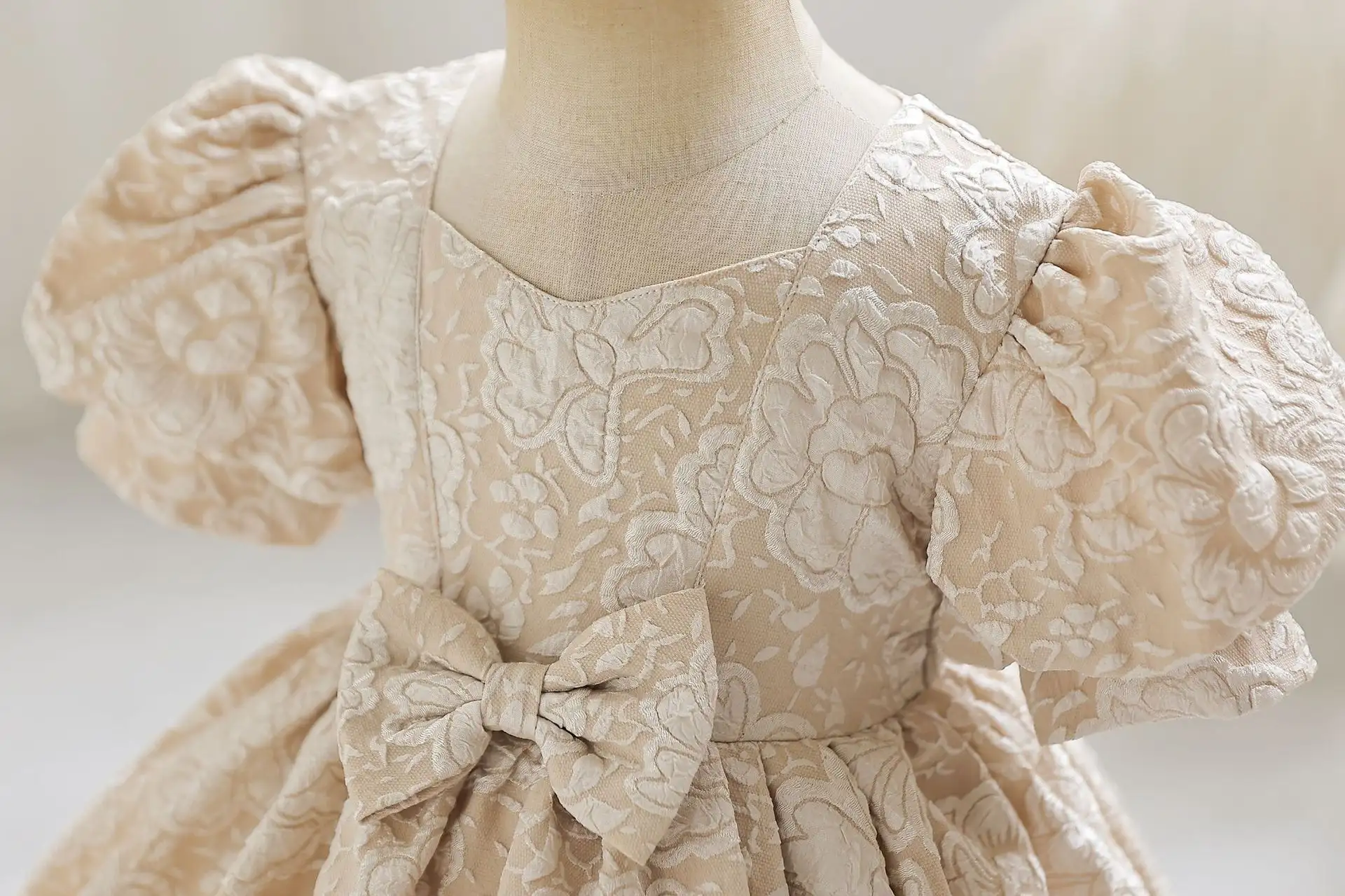 Girls' High-end Birthday One-year-old Dresses And Fluffy Skirts
