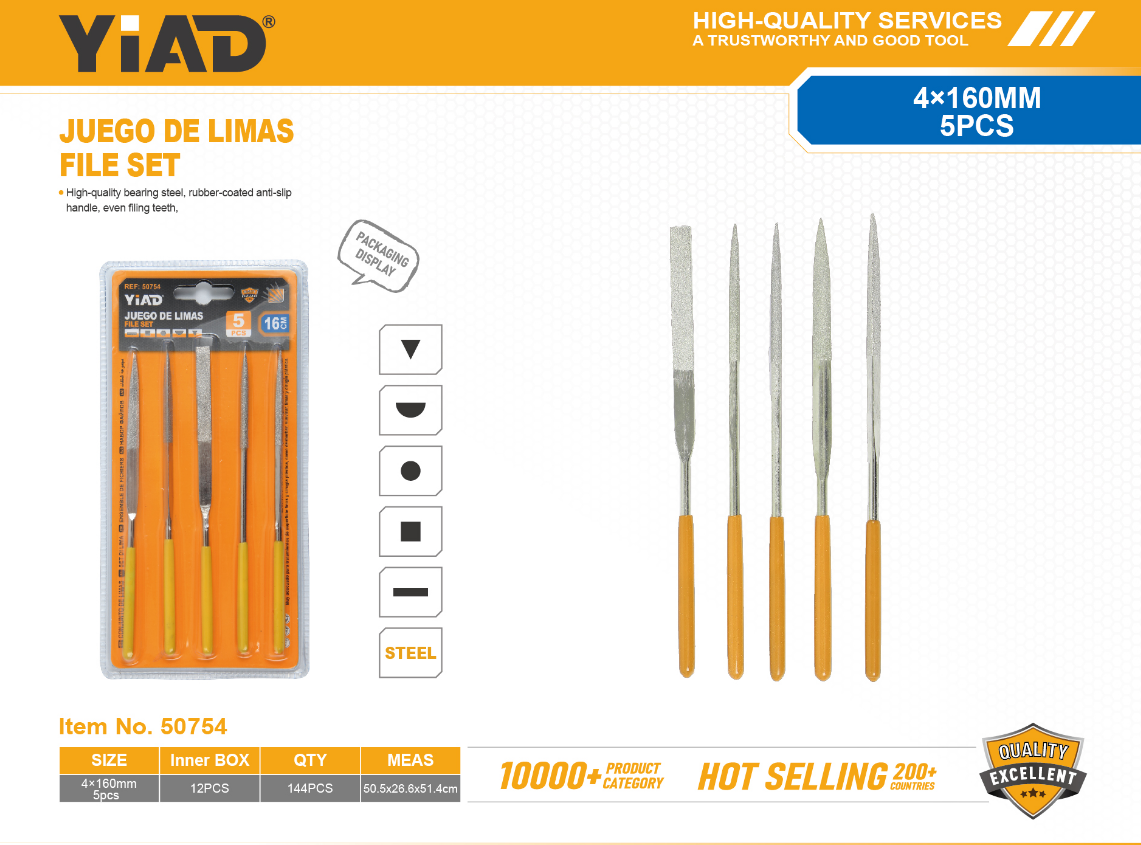 5pcs Stainless Steel File – Only Support Self-pickup, And The Free Shipping Price Is An Anti-auction Price