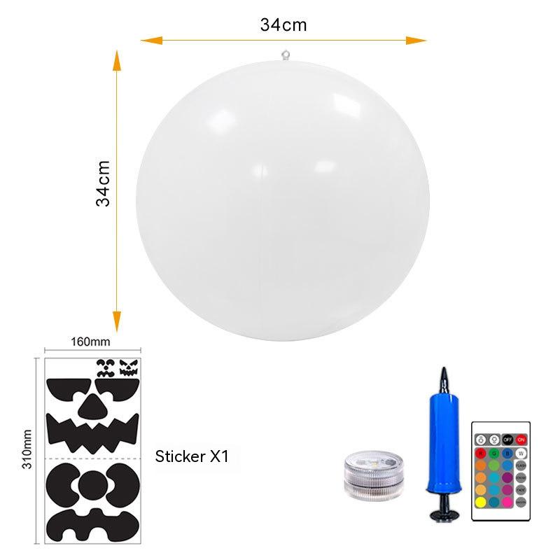 34cm White Ball Set