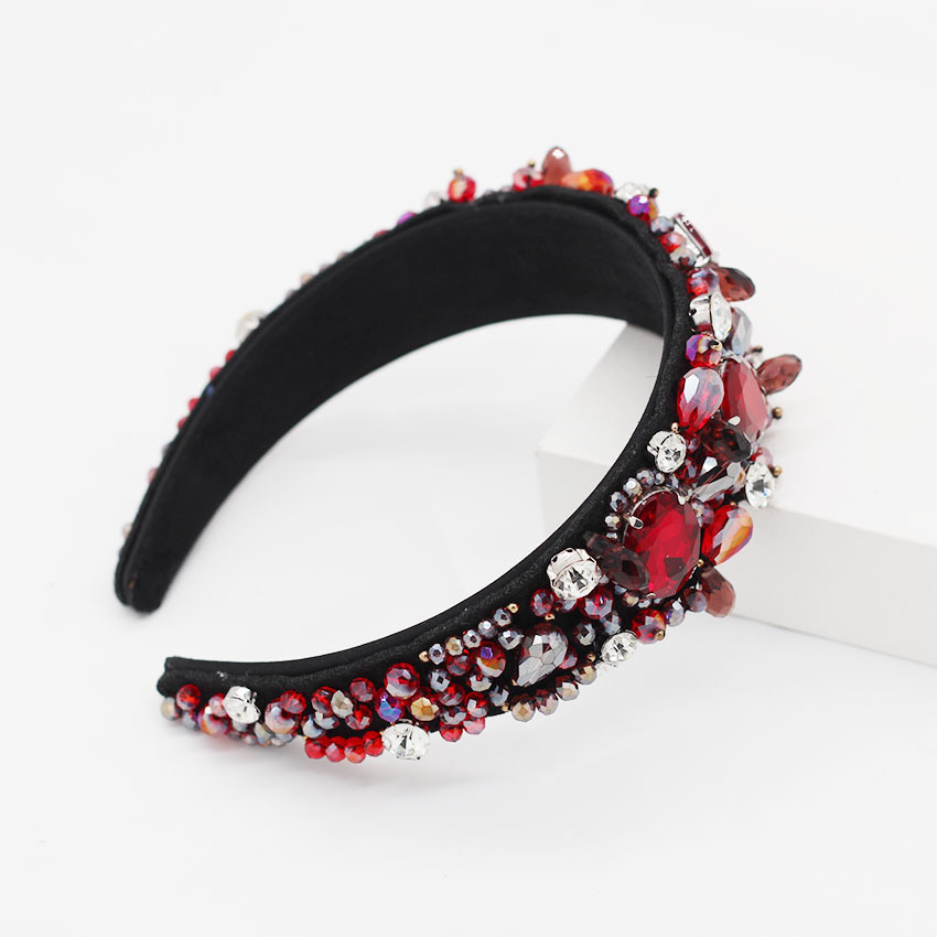 Rhinestone Geometric Hairband, picture 3 of 5