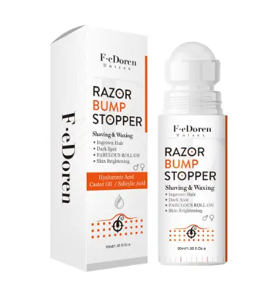 Conveniently Apply Roller Hair In-growth For Men
