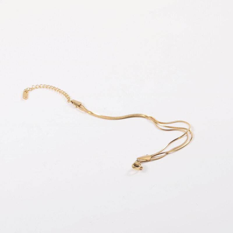 Countless Bracelets Titanium Steel Plated 18K Gold