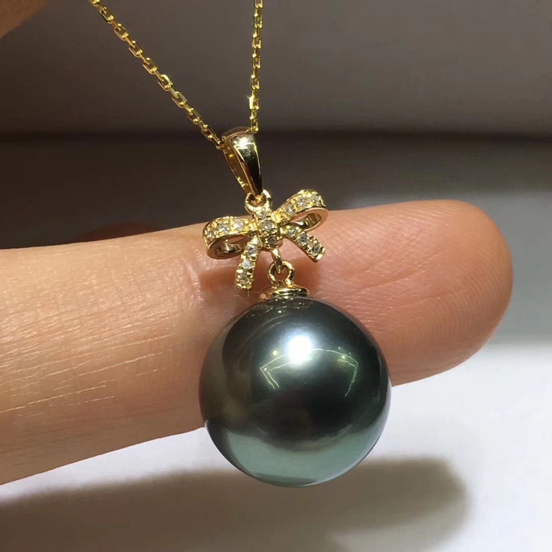 S925 Sterling Silver 18K Gold Plated Pearl Necklace