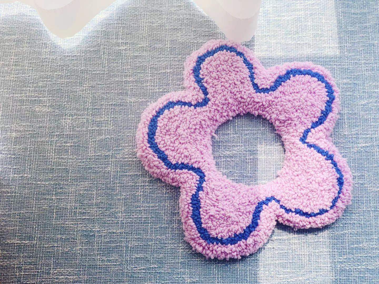 Flower Mirror Diy Handmade Material