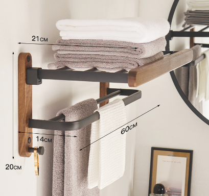 Base bath towel holder