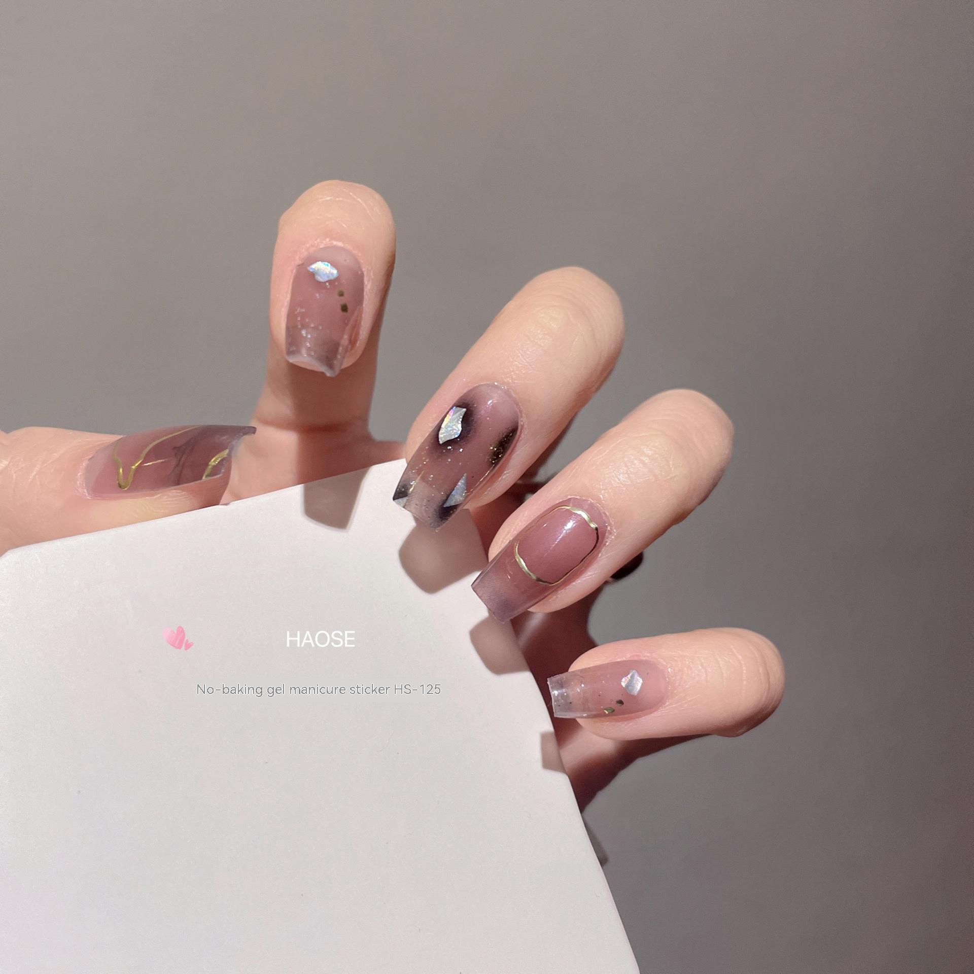 Gel Nail Paste European And American Semi-curing No Bake