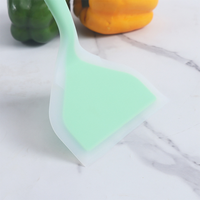 Translucent Silicone Jade Spatula Non-stick Frying Pan Spatula