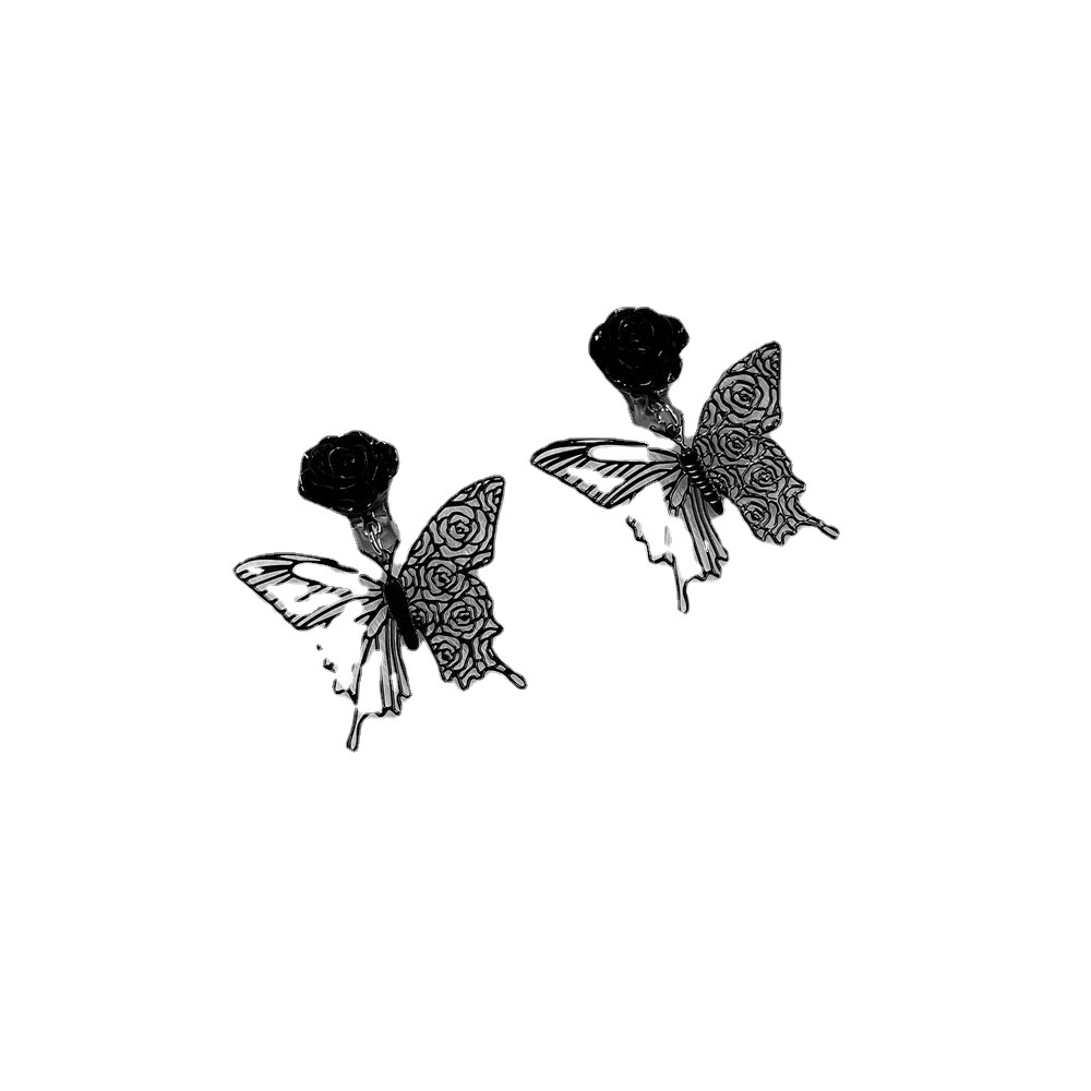 Boucles Papillon Rose — vue 2
