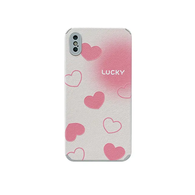 Gradient Love Phone Case Soft Cover
