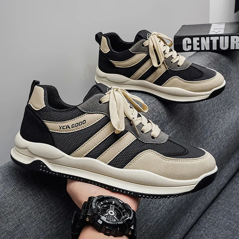 Men's Wide Toe Cortez-style Sneakers, Extra Shoes