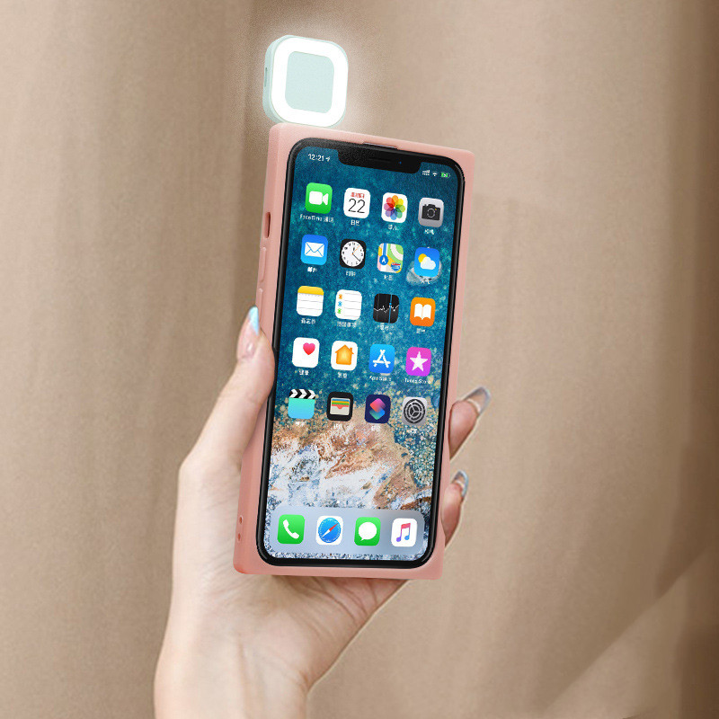 Ring Flashing Mobile Phone deksel Suitable til Selfie Fill - Miniatyr 6