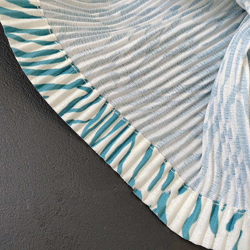 Women's Niche Line Pleated Loose Silhouette Versatile Wide Leg Pants