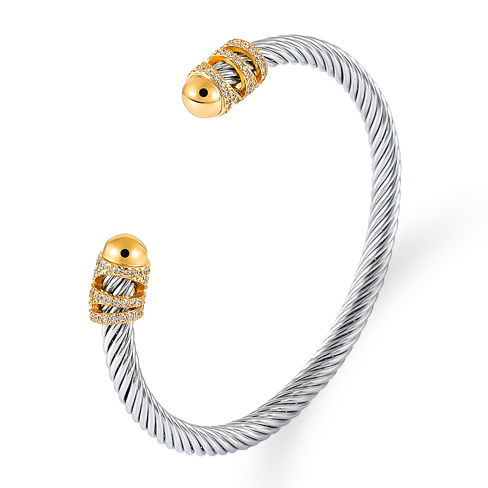 Title 3, Titanium Steel Stranded Cable Bracelet