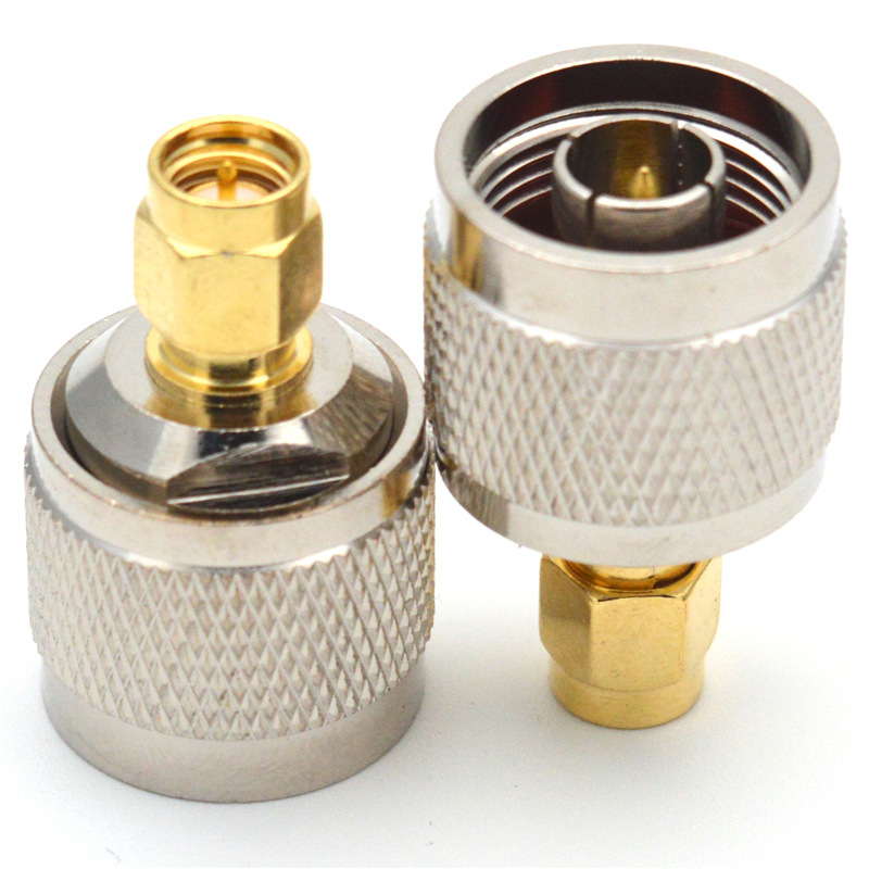 N-head Internal Screw Crochet Hoy To Smahead High Frequency Coaxial Connector - Image 1