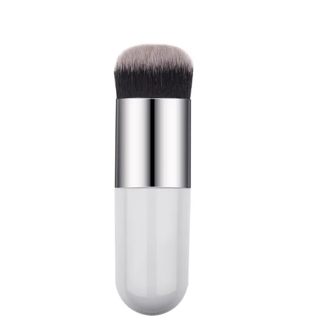 Chubby Dun Multifunctional Makeup Brushes Beauty Tools Silver - Shop at LoveMi
