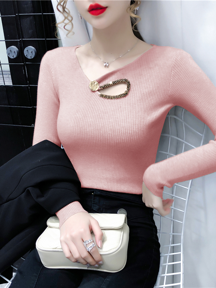 New Fashion Stylish Slim Fit And Warm V-neck Sweater