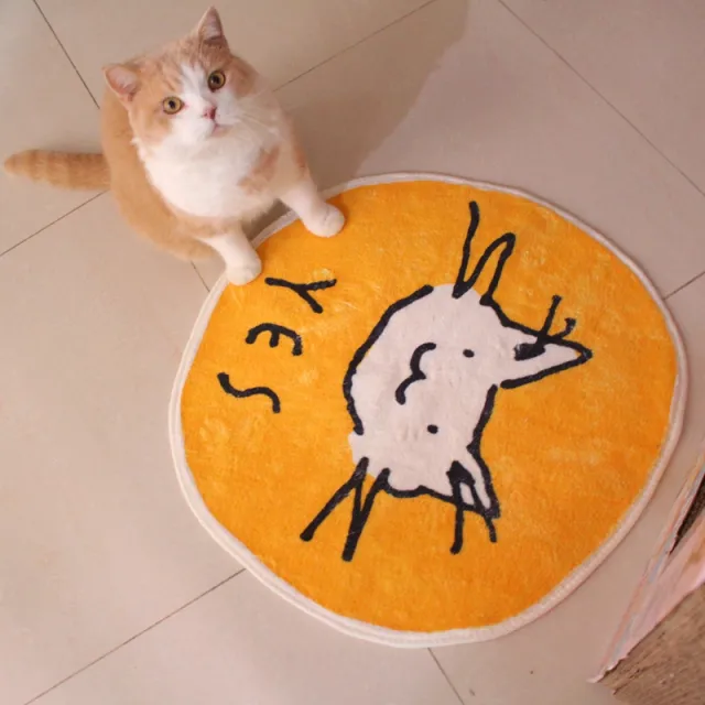 Cartoon Non slip Floor Mats, Pet Carpets, Cat Mats, Sleeping Cat Cage Mats, Warm Cat Supplies - Shop at LoveMi