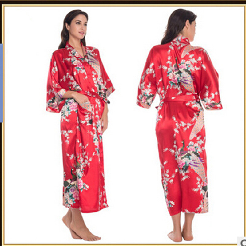 Title 5, Satin Robes for Brides Wedding Robe Sleepwear Silk