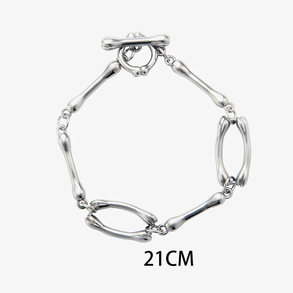 Men's New Style Bracelet With Bone Stitching
