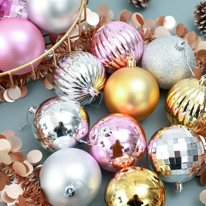 34-Piece Christmas Ball Ornament Set - detail photo 8