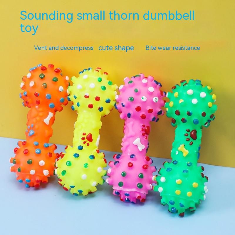 Title 5, Dog Sound Grinding Dumbbell Toy