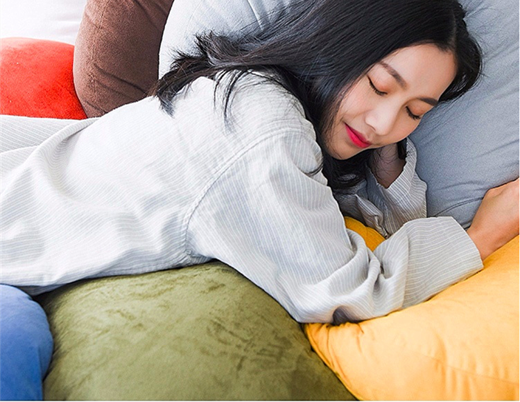 Japanese Super Fluffy Soft Candy Color Pillow