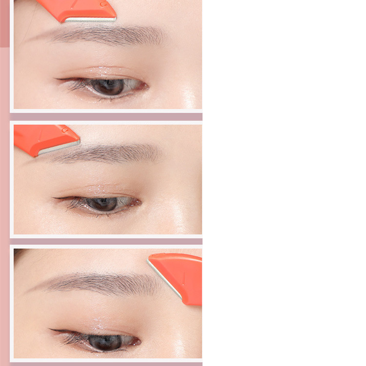 Ladies Beginner Anti-Scratch Eyebrow Trimmer Set