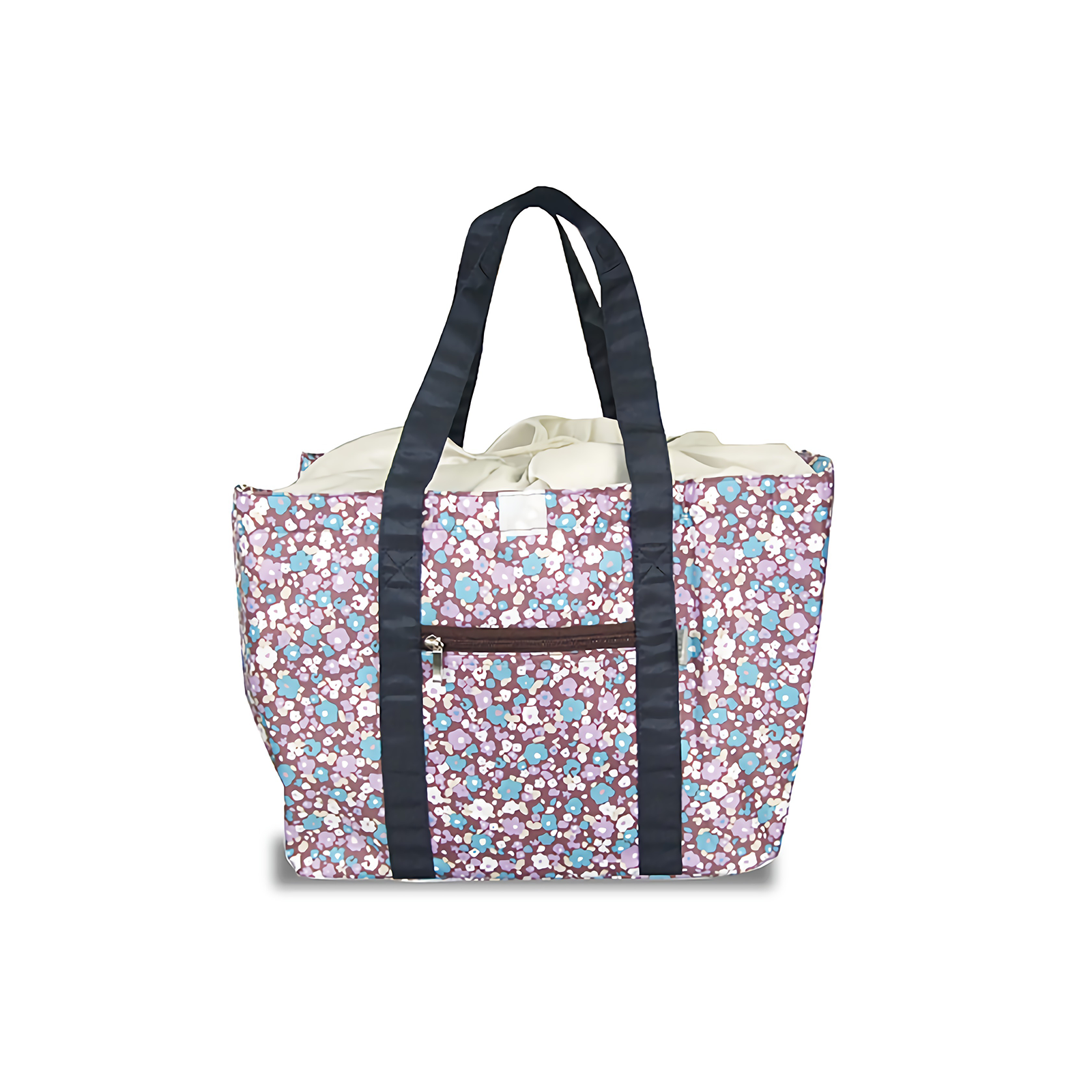 Insulated Thermal Cooler Shopping Bag Storage Tote Bag Market Picnic Camping AU  Blue Flower
