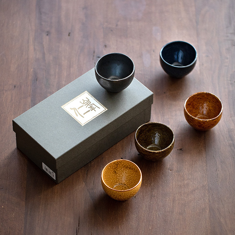 Japanese Style Retro-fired Ceramic Autumn Tea Cup