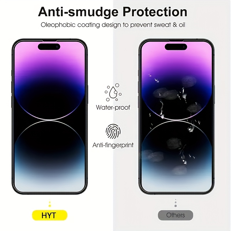 8pcs HD Tempered Glass Screen Protection - For IPhone 14 15 16 Pro - 14 15 16 Pro Max - 17 Air - 16e - 14 15 16 Plus Protective Glass Film