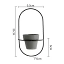 Grey Basin With Black Frame