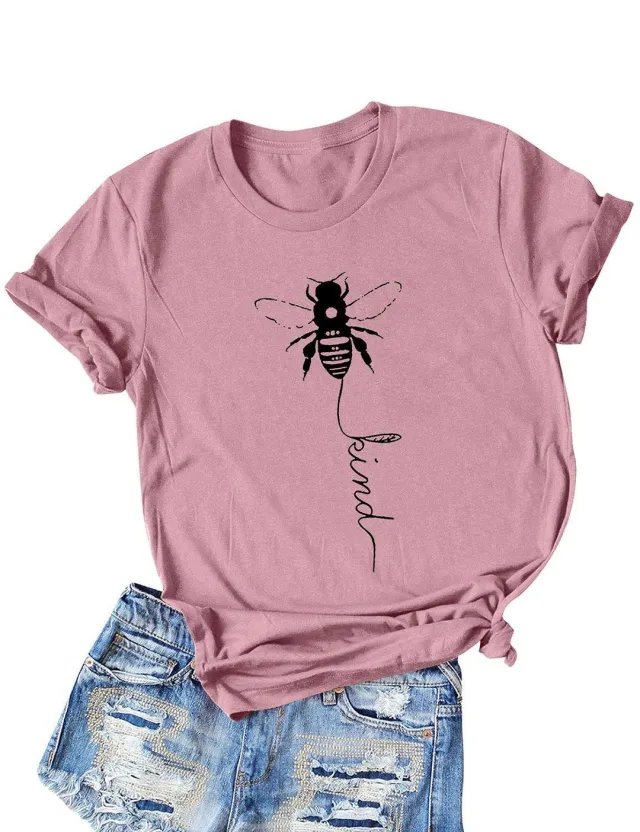 T Shirt Hip Hop Digital 3D Printed Women 1 Style - Shop at LoveMi