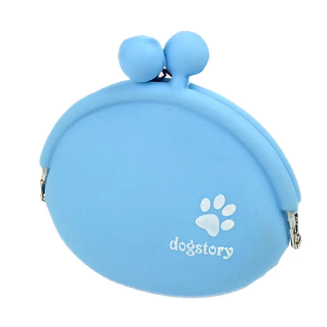 Silicone Pet Dog Train Food Snacks Pockets Bag Walking Dog Training Food Storage Waist Pet Travel Outdoor Product Dog Treat Bag Blue - Shop at LoveMi