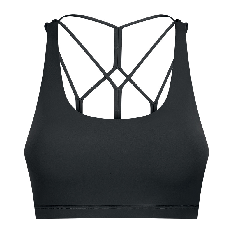 Title 3, Shockproof Running Fitness Bra With Chest Pad