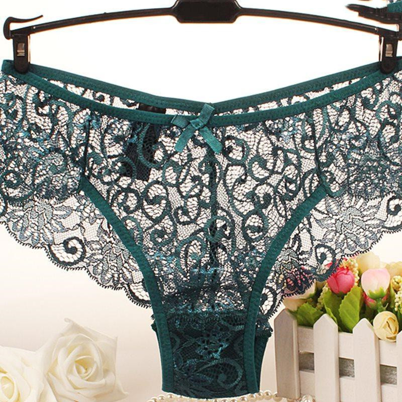 Title 2, Sexy Lace Lace Transparent Underpants Lady