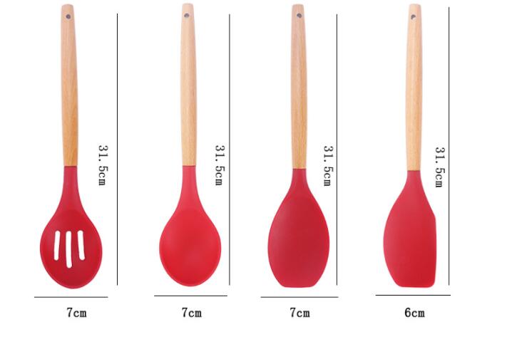 Title 2, Ensemble de 11 ustensiles de cuisine en silicon...