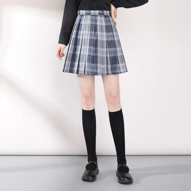 Women's Fashion New Style Plaid Temperament Short Skirt Elegant 4Style M - Shop at LoveMi