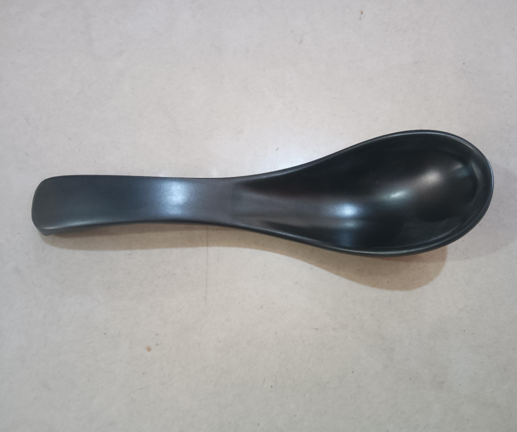 Black spoon