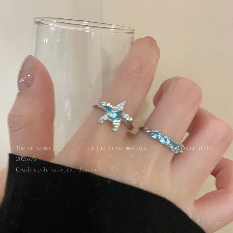 Bague Zircon Bleu Femme — Élégance et Style Assuré - image 7