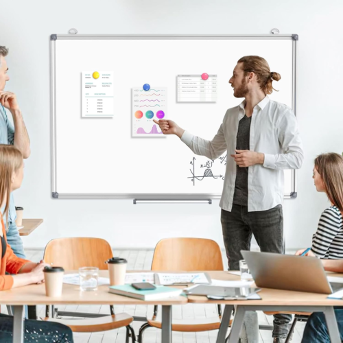 MAGNETIC WHITEBOARD SMALL LARGE WHITE BOARD DRY WIPE NOTICE OFFICE SCHOOL HOME