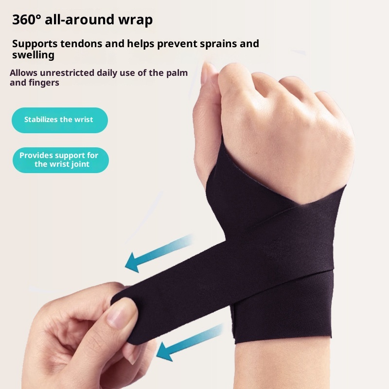 Japanese Sports Fitness Tendon Sheath Tfcc Wrist Strain Fixed Sheath Badminton Breathable Pressurized Thin Wrist Guard