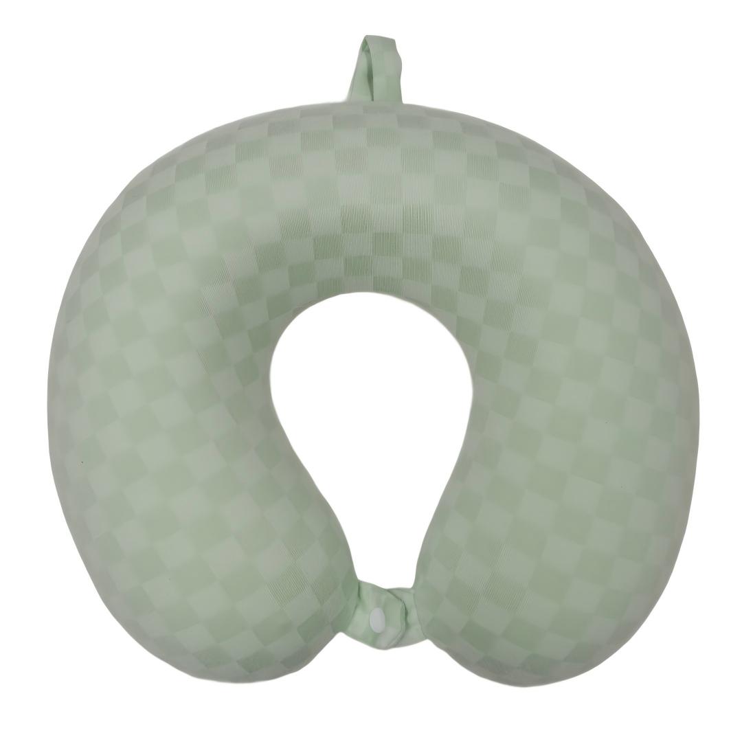Memory Foam Small Grid U-shaped Pillow