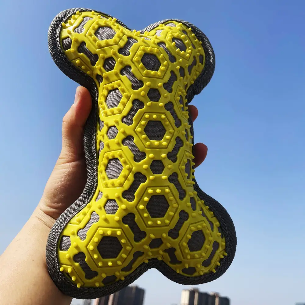 New Pet Toy Voice Bone Bite Resistant Toy