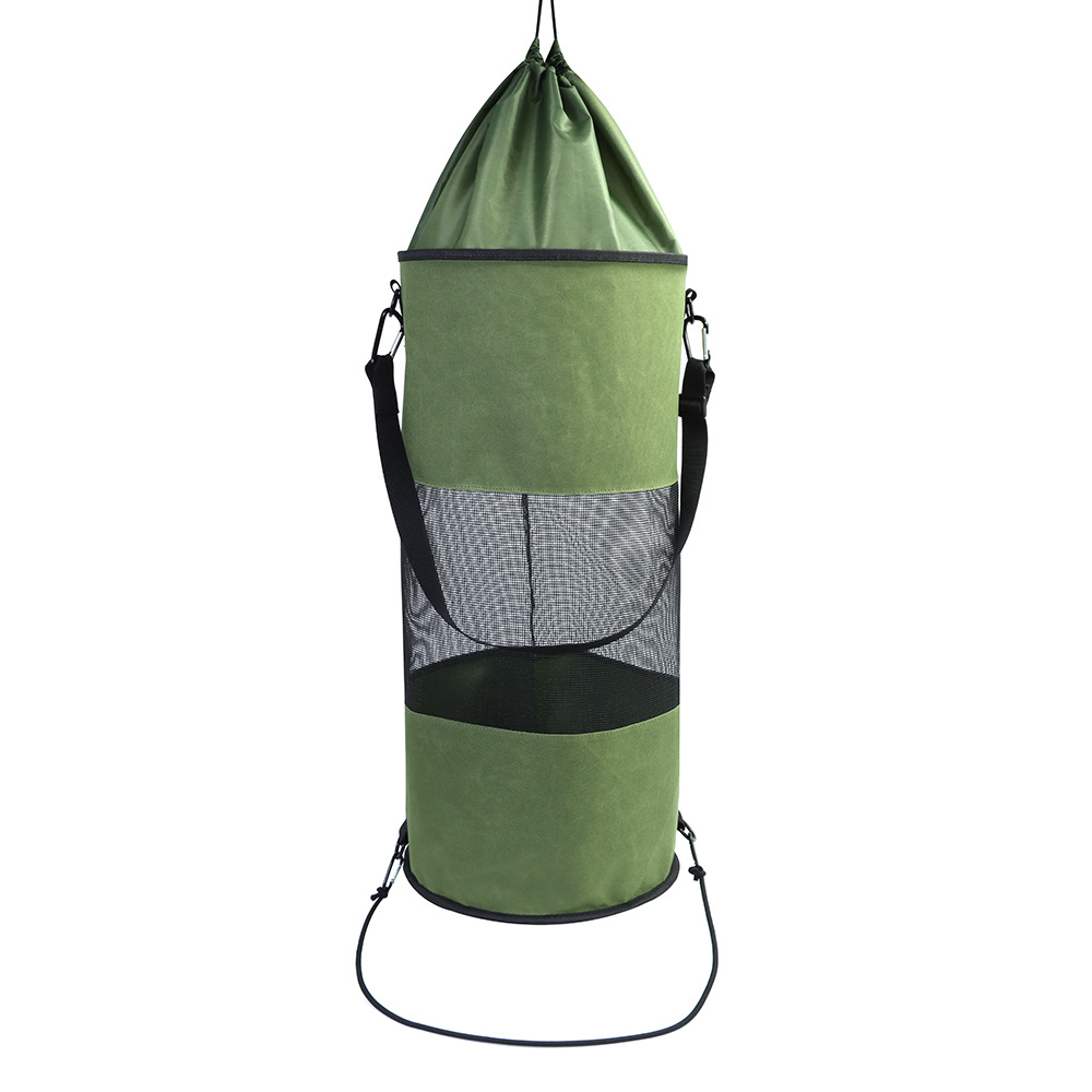 Yacht kayak garbage storage breathable leak-proof mesh bag
