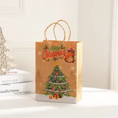 Christmas Elk Snowflake Party Gift Paper - Christmas Picture1 - View 1