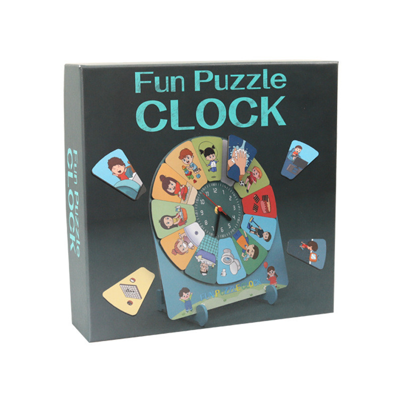 Title 1, Divertente orologio puzzle fai-da-te per ragazz...