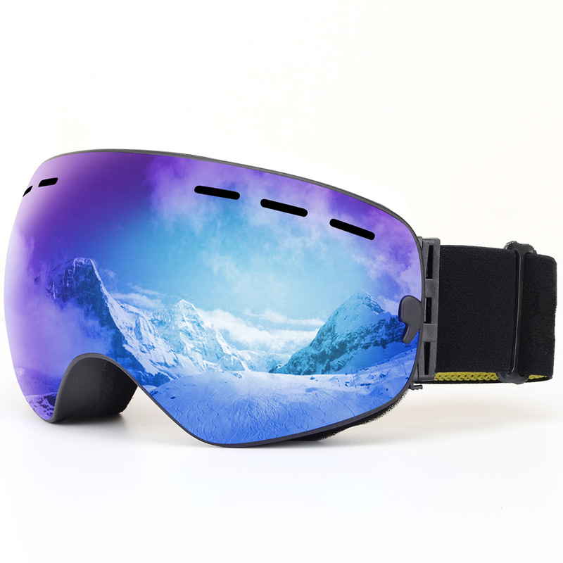 Coated Large Spherical Mirror, Windproof Cocaine Myopia Goggles, Ski Goggles HX18 Edge — foto 5