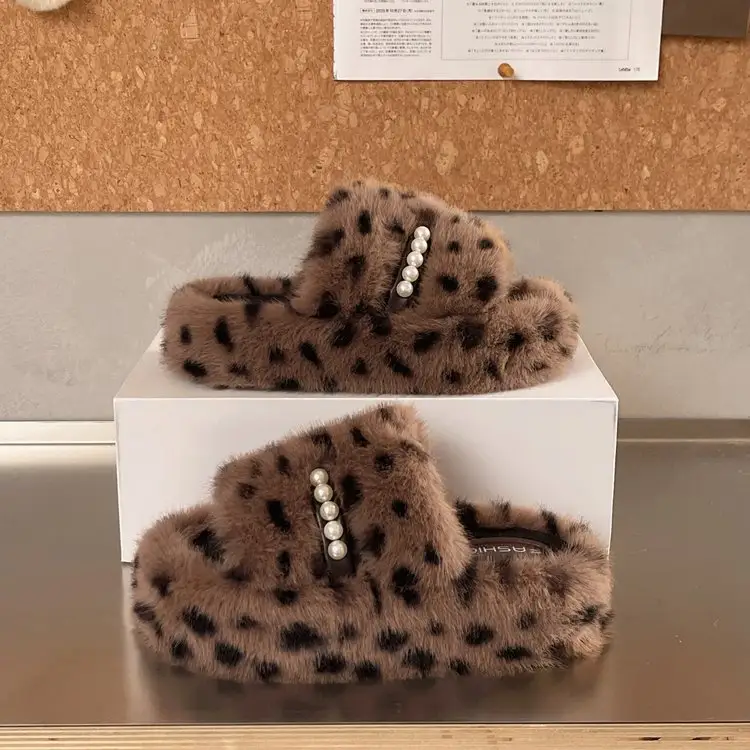 Women's French Style Plus Size Leopard Print