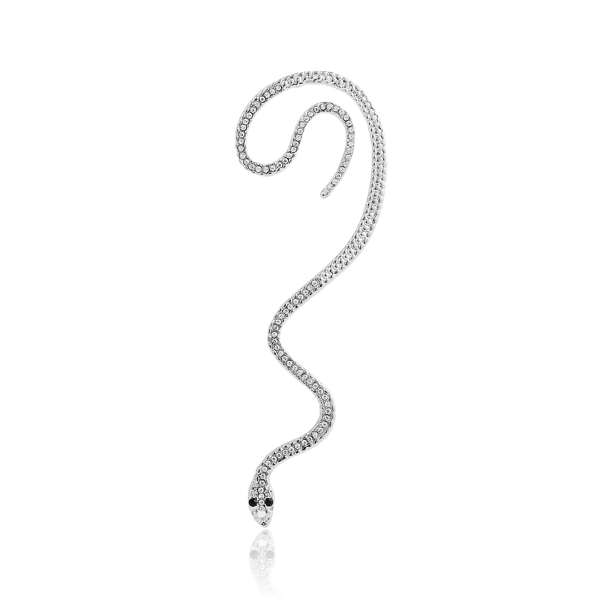 Love Ear Pendant With Star And Diamond Tassel